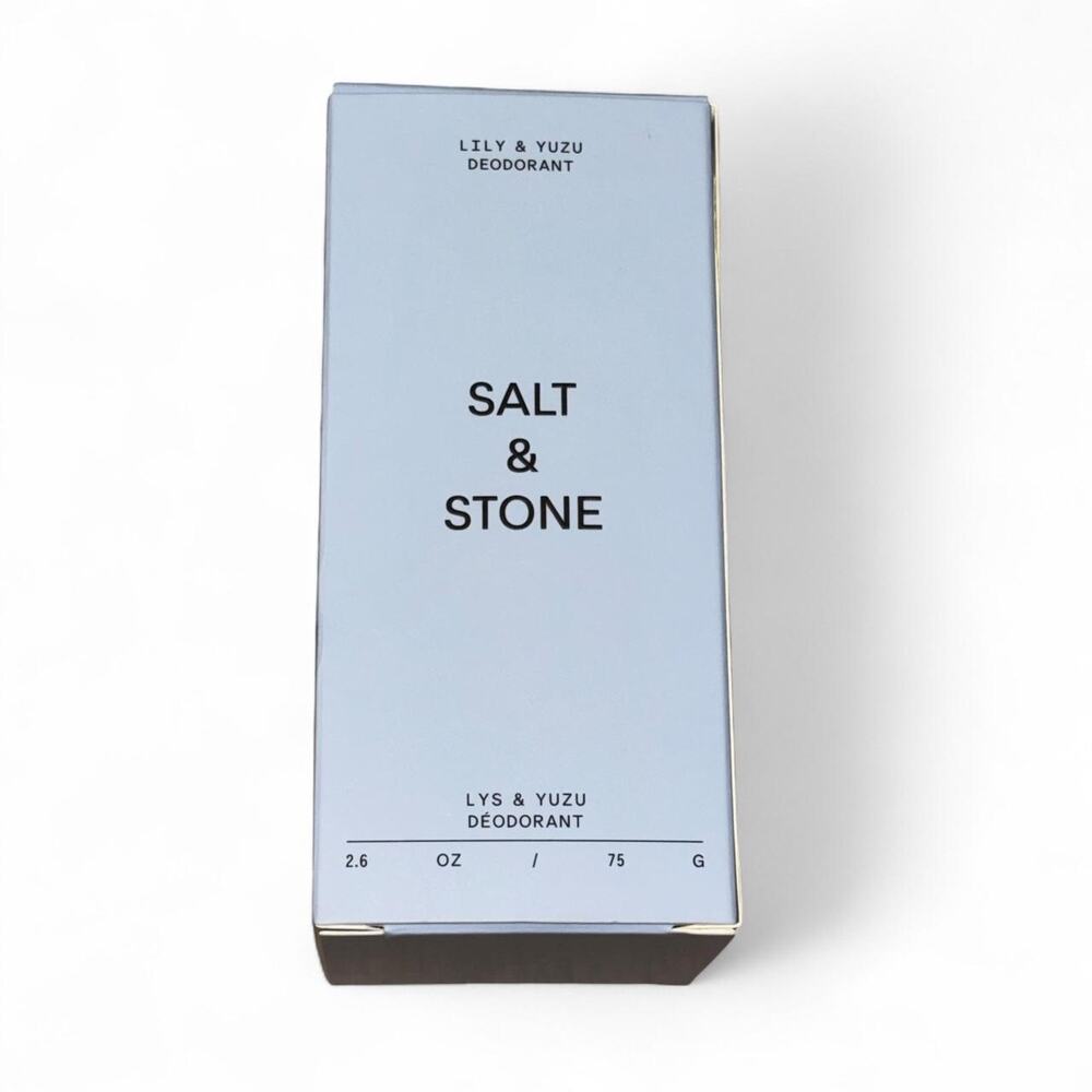 Salt & Stone deodorant in Lily & Yuzu. 2.6 oz.